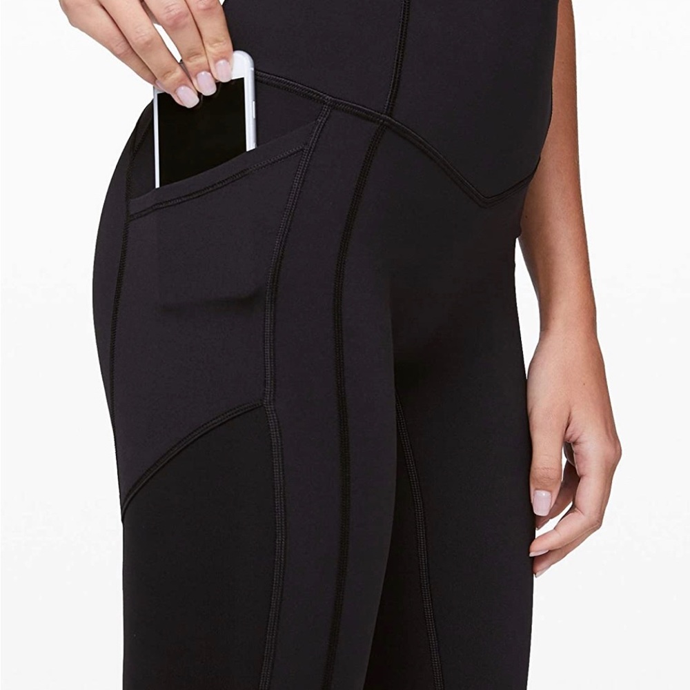 Lululemon all the right places pant. Black, size 2